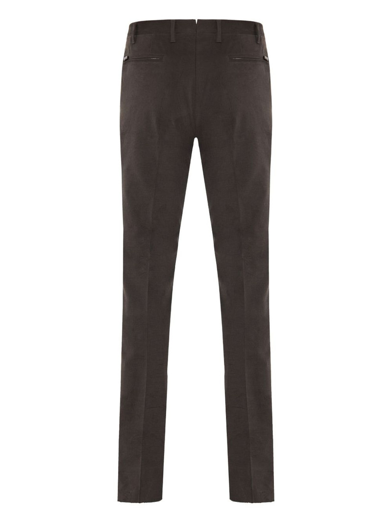 CORNELIANI flat-front trousers outlook
