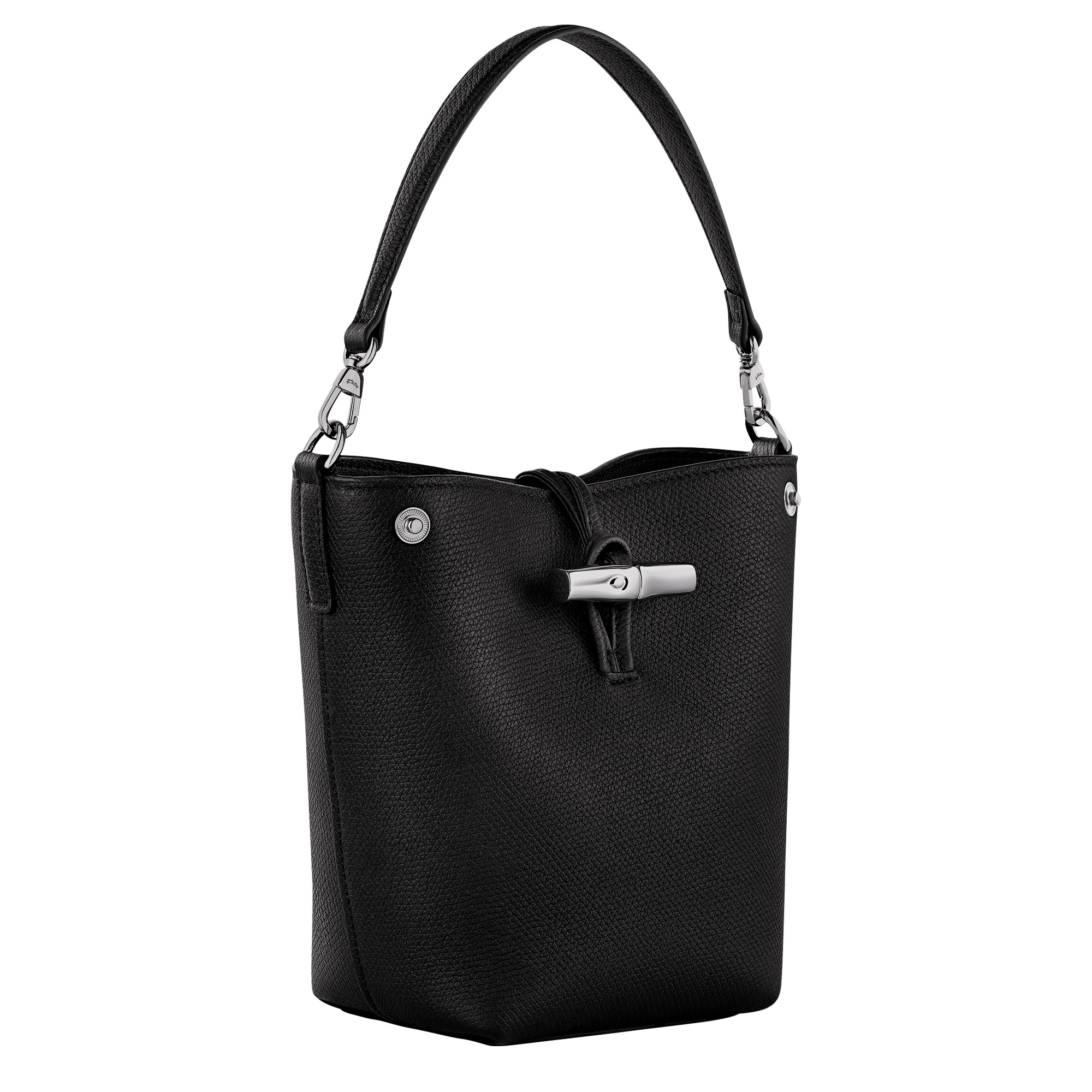 Le Roseau XS Bucket bag Black - Leather - 3