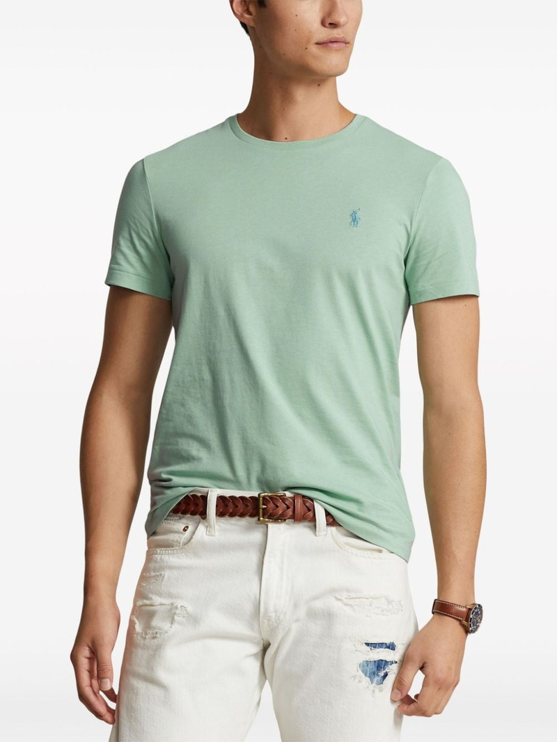 Polo Pony-embroidered cotton T-shirt 3