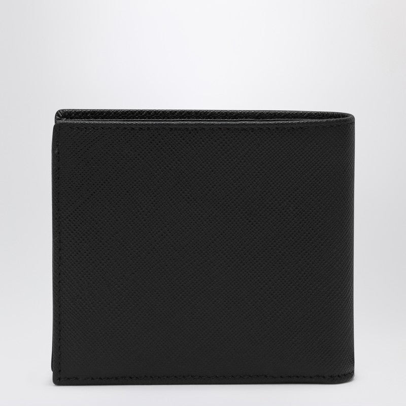 Prada Black Leather Wallet Men - 2