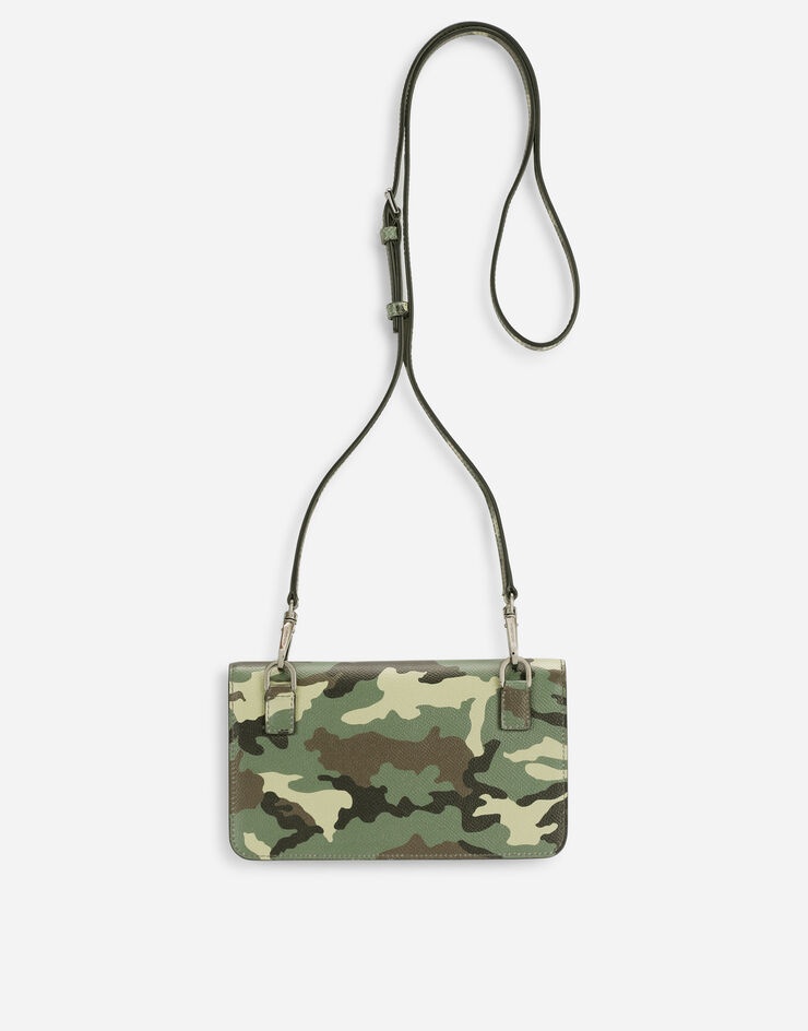 Camouflage calfskin mini bag - 4
