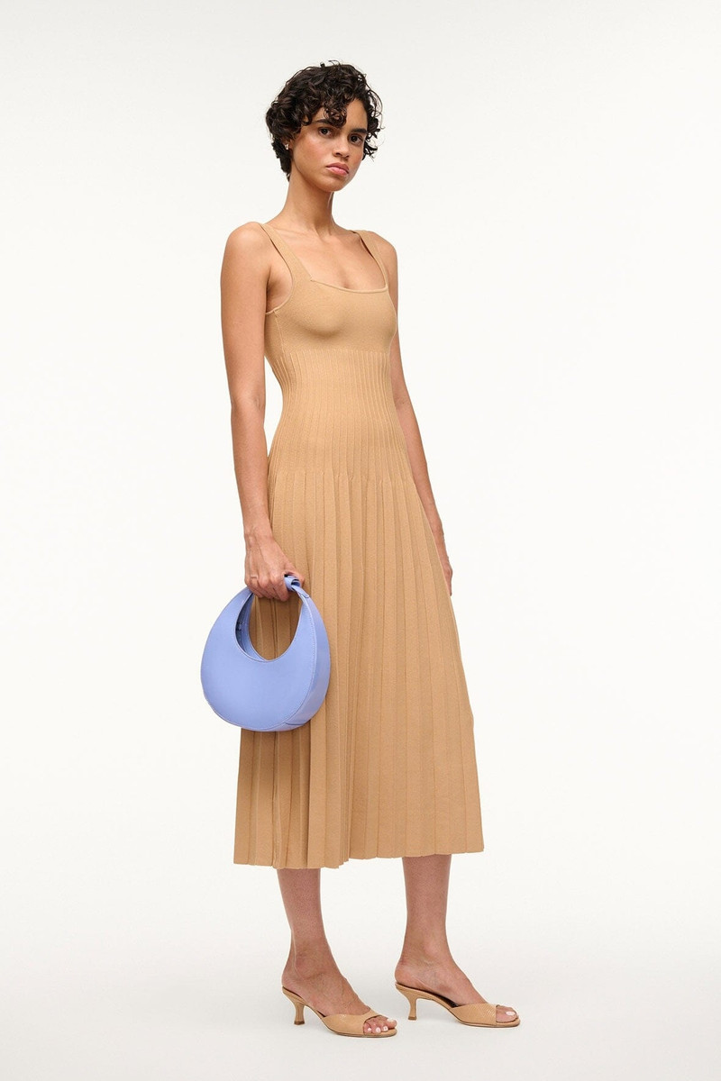 STAUD STAUD MINI MOON BAG BLUE HYDRANGEA outlook