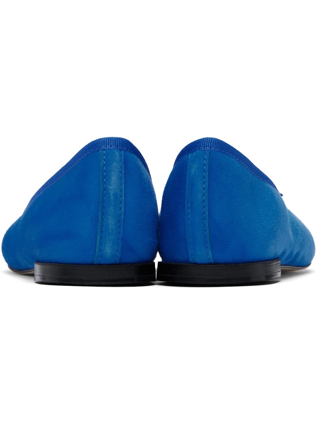 SSENSE Exclusive Blue Cendrillon Ballerina Flats - 2