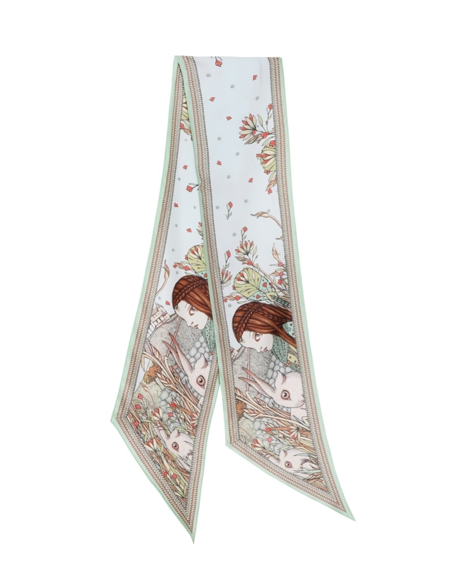 SILK NECK SCARF - 3