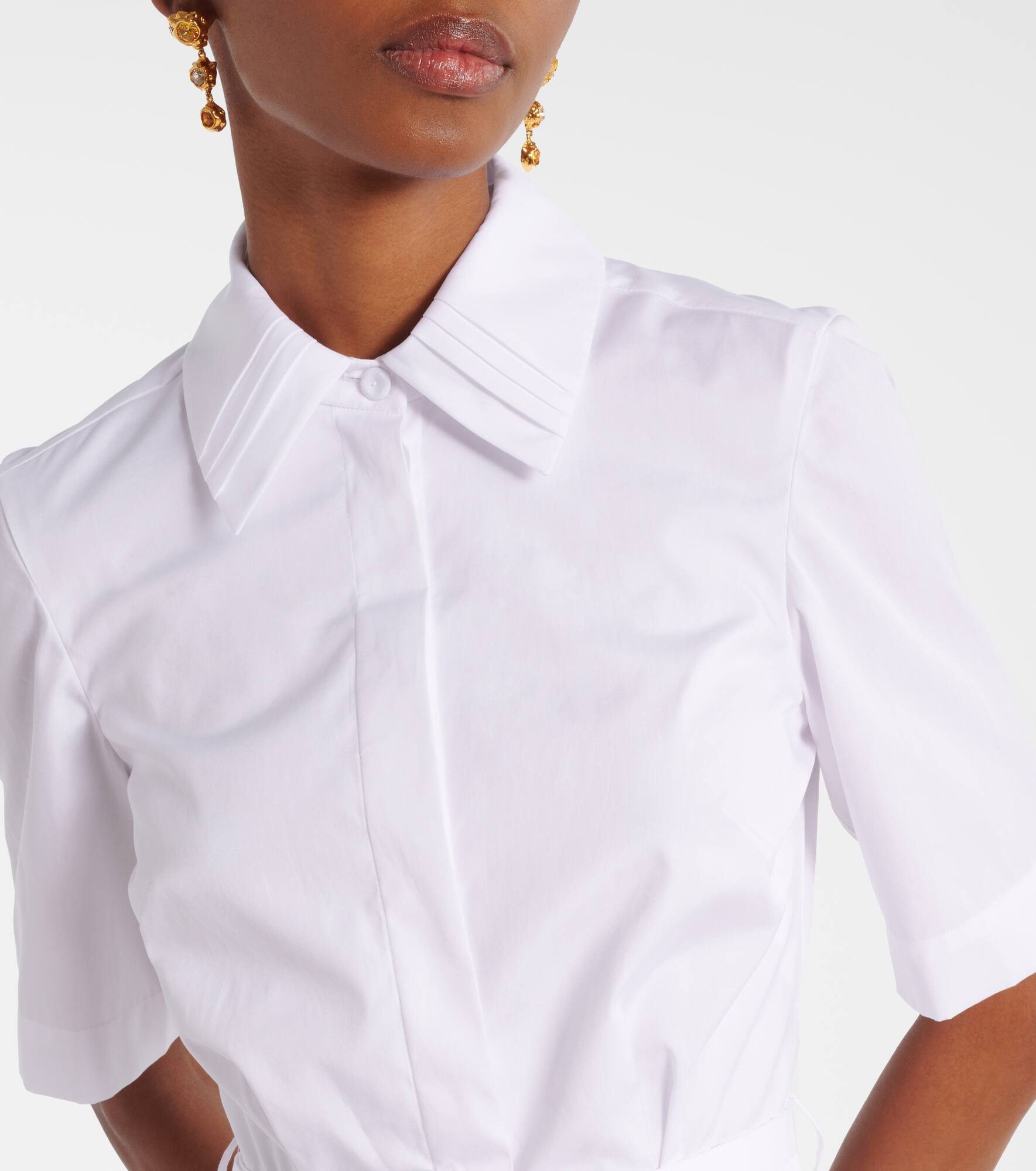 Rubie cotton shirt dress - 4
