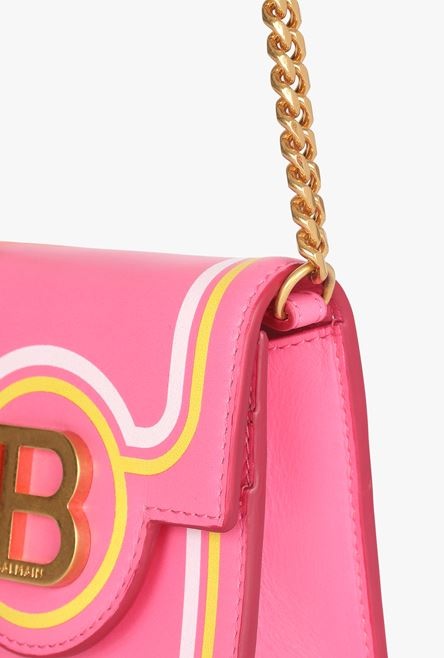 Balmain x Barbie - Mini pink calfskin card holder - 6