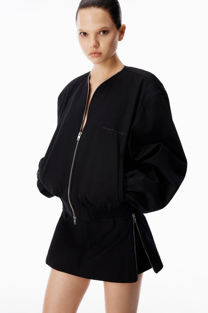Alexander Wang Zipper Coaches Jacket outlook