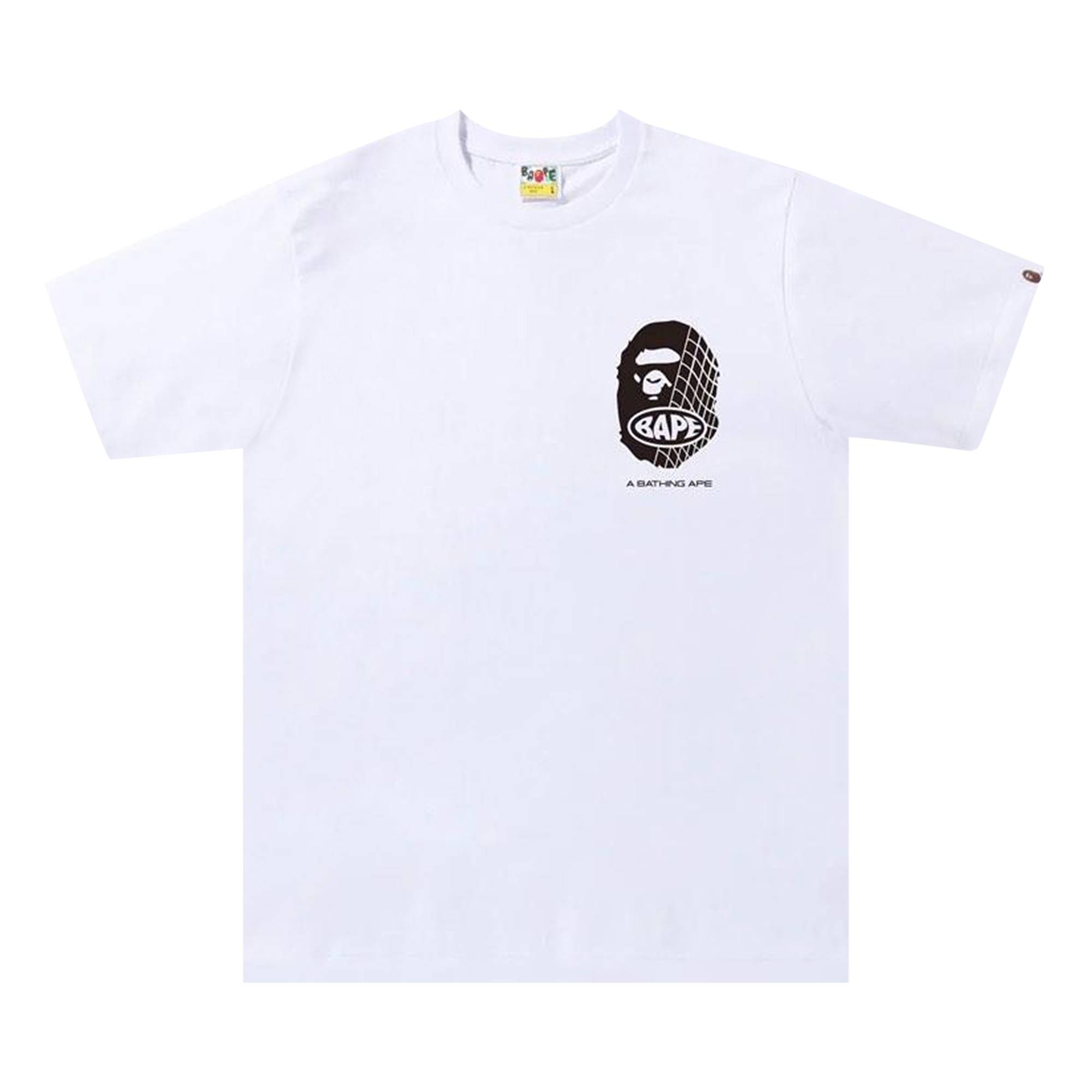 BAPE Soccer #2 Tee 'White' - 1