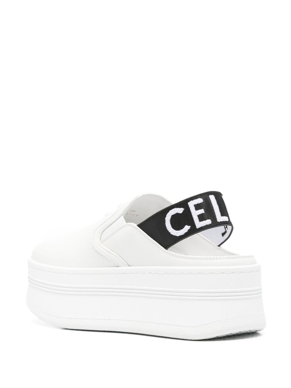 Celine Women Block Leather Slippers - 2