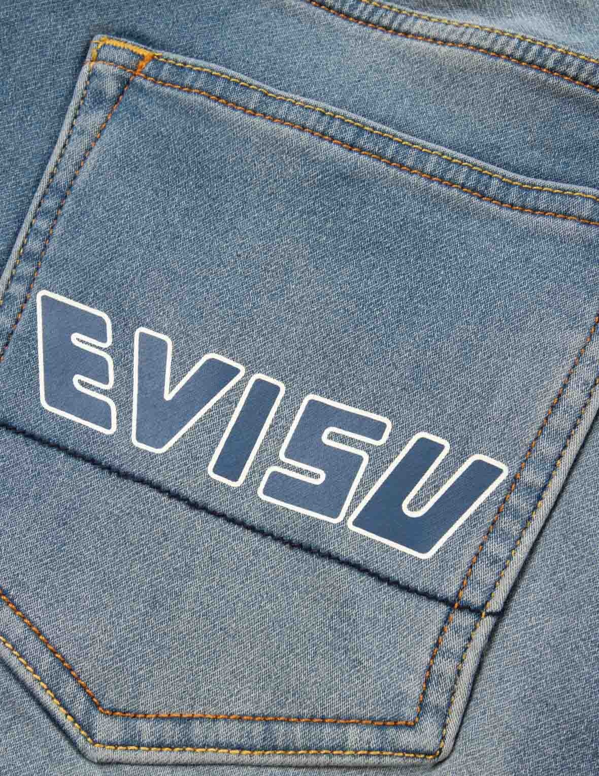 Kamon Print Pocket Relax Fit Jeans - 11