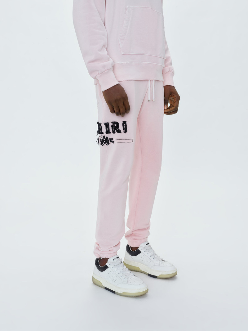 M.A. BAR APPLIQUE SWEATPANT 3
