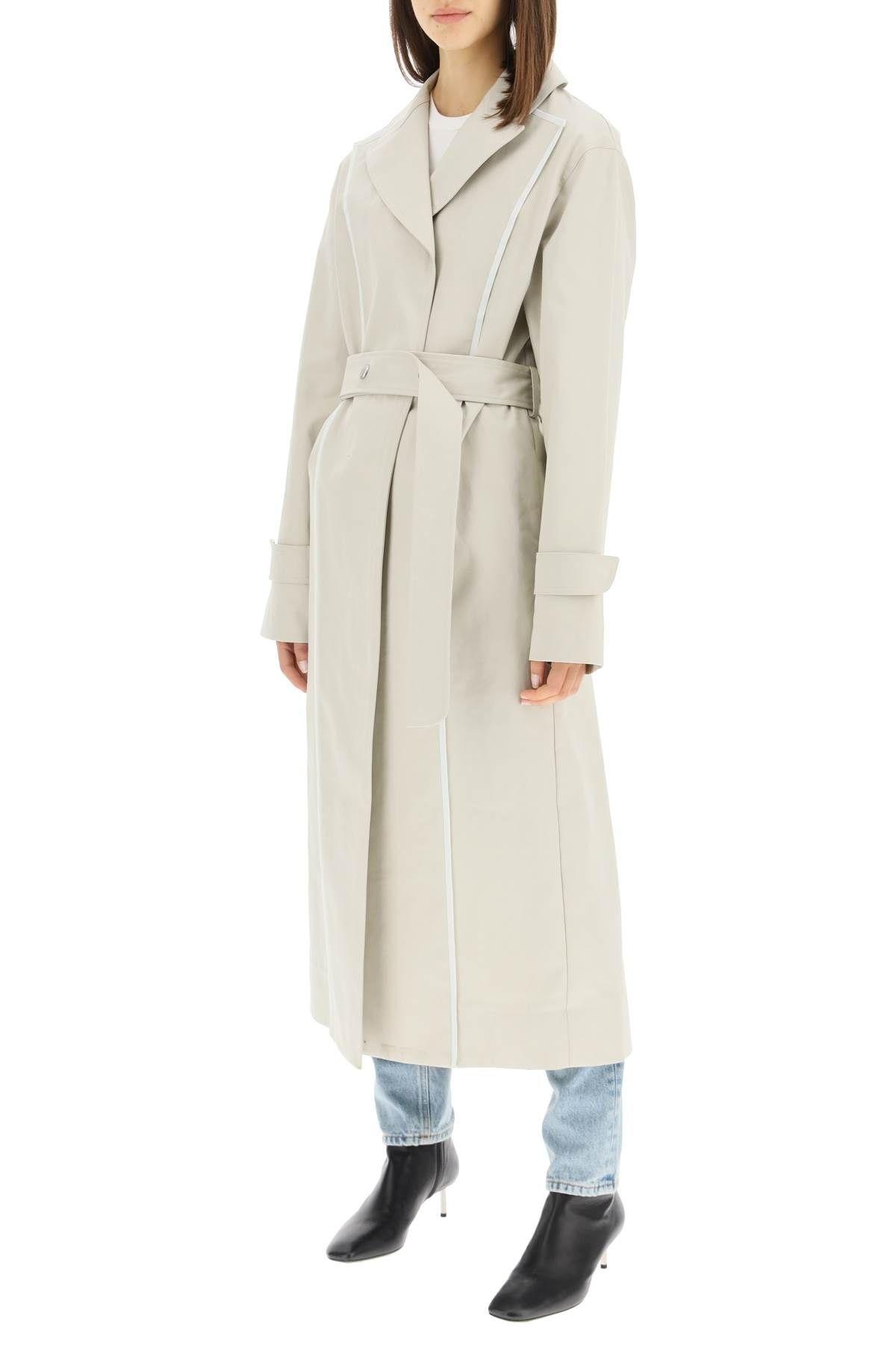 ORGANIC COTTON TRENCH COAT - 2