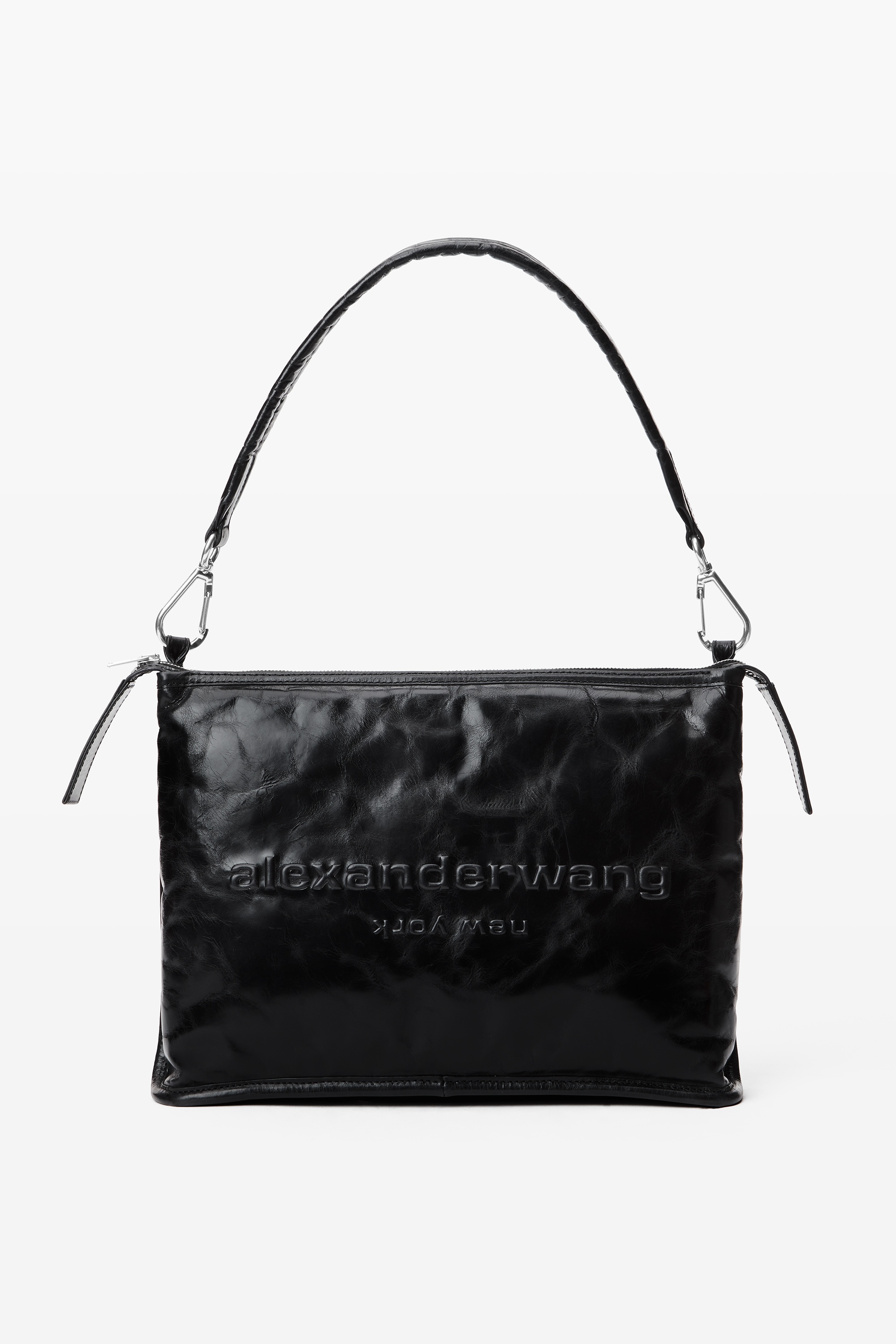 Punch Leather Shoulder Bag - 1