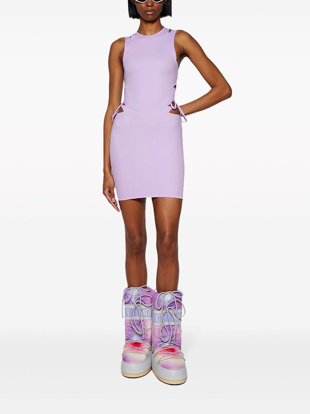 deconstructed bikini minidress - 2