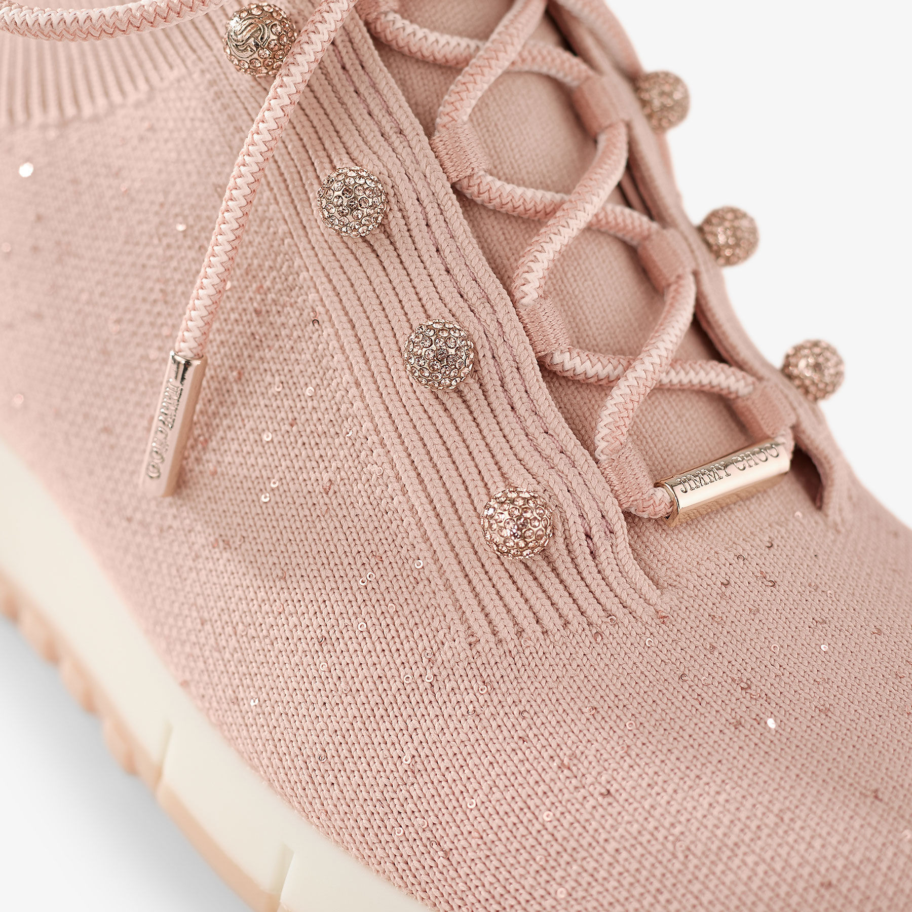 Veles
Macaron Sequin Knit Trainers - 4
