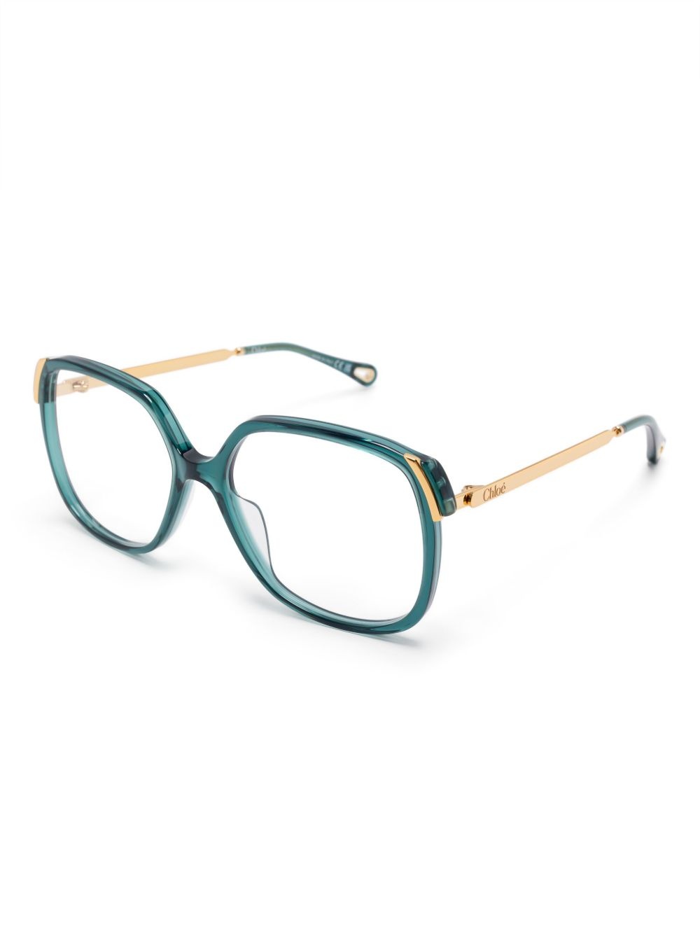 square-frame glasses - 2