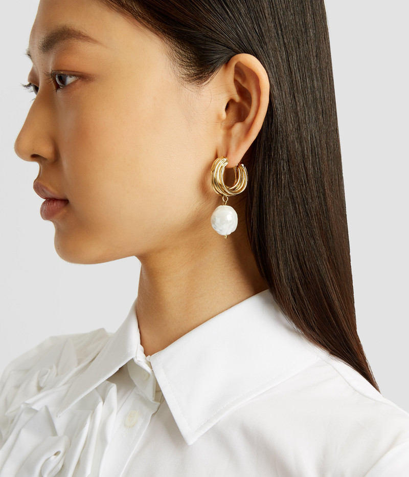 TWISTED HOOP EARRING 3