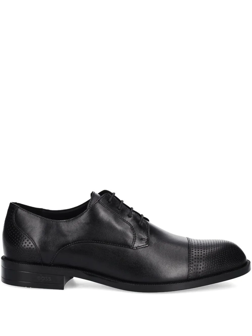 Colby perforated-cap derby shoes - 1