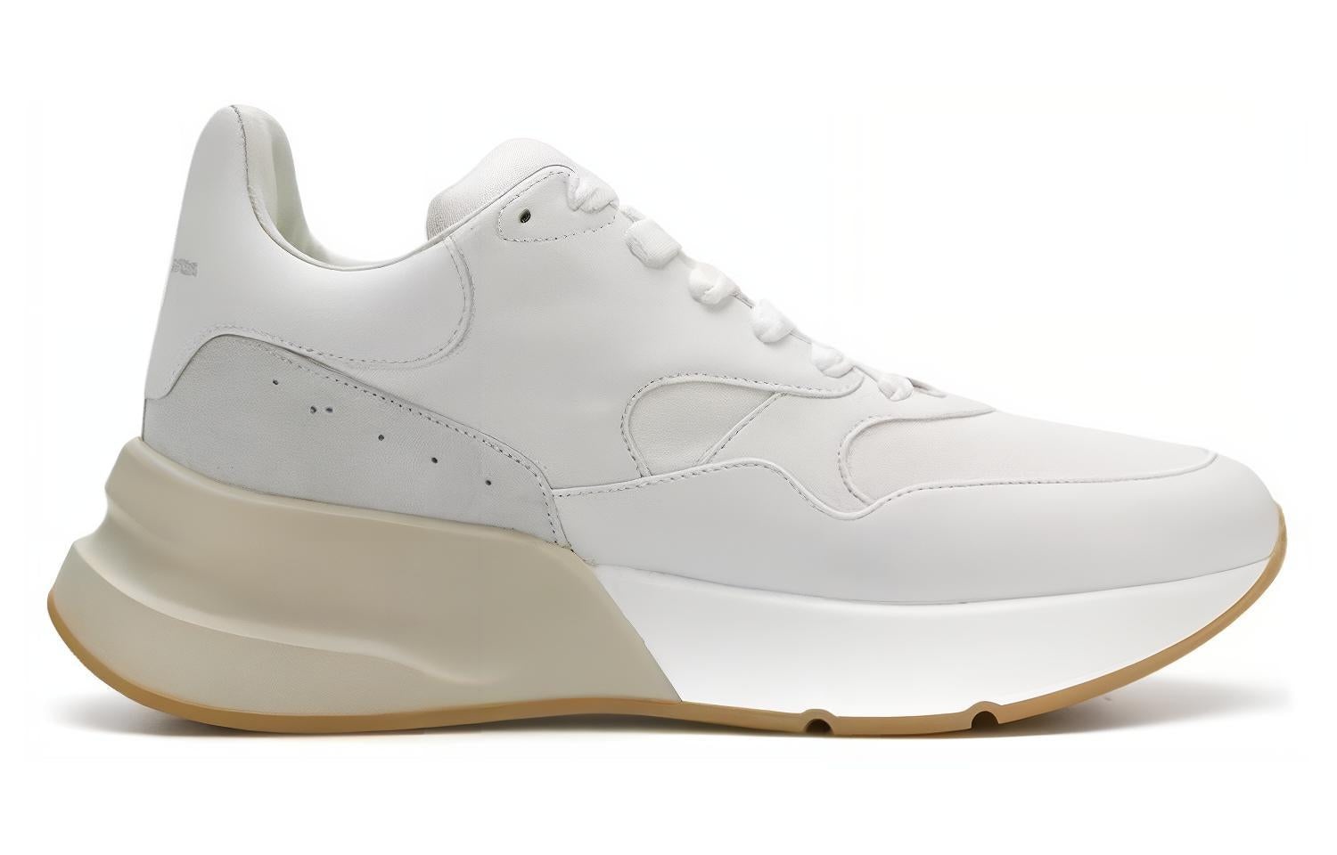 Alexander McQueen Oversized Sneakers 'Beige White' 535971WHT979026 - 2