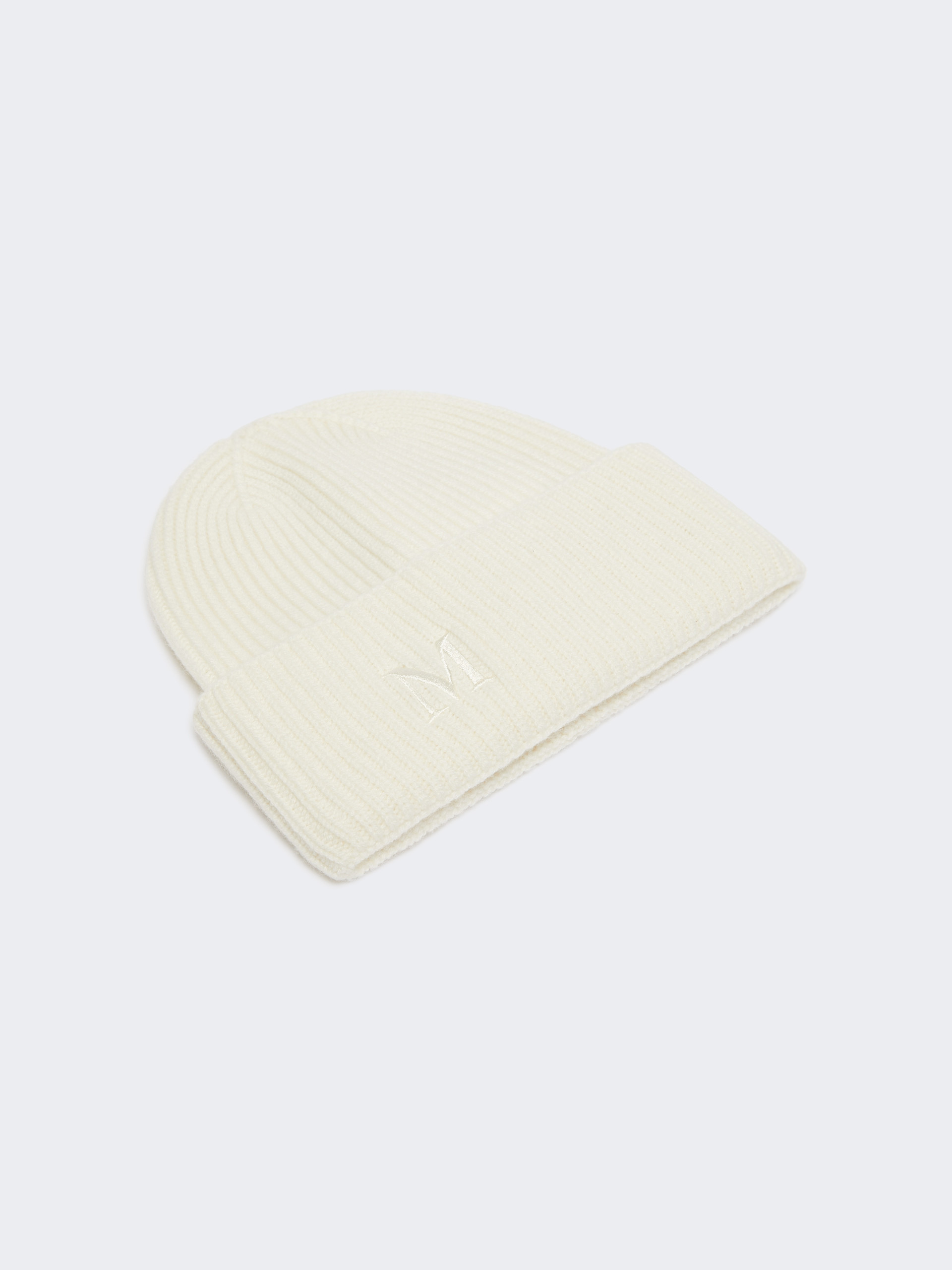 MMRETINA Rib-knit cashmere beanie hat - 2