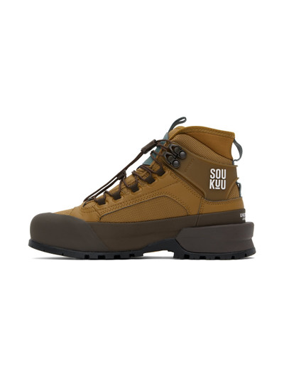 UNDERCOVER Brown The North Face Edition Soukuu Glenclyffe Boots outlook