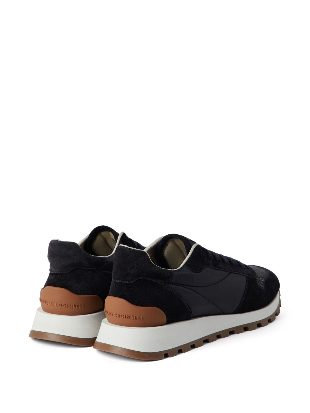 logo low-top sneakers - 3