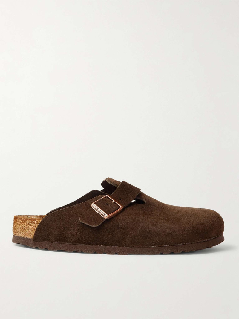 Boston Suede Clogs - 1