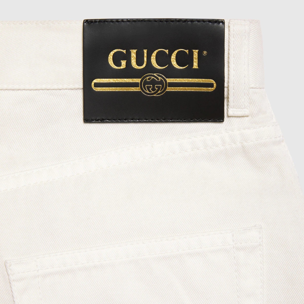 Eco washed organic denim shorts - 7