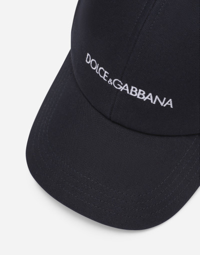 Dolce & Gabbana Cotton baseball cap with Dolce&Gabbana logo outlook