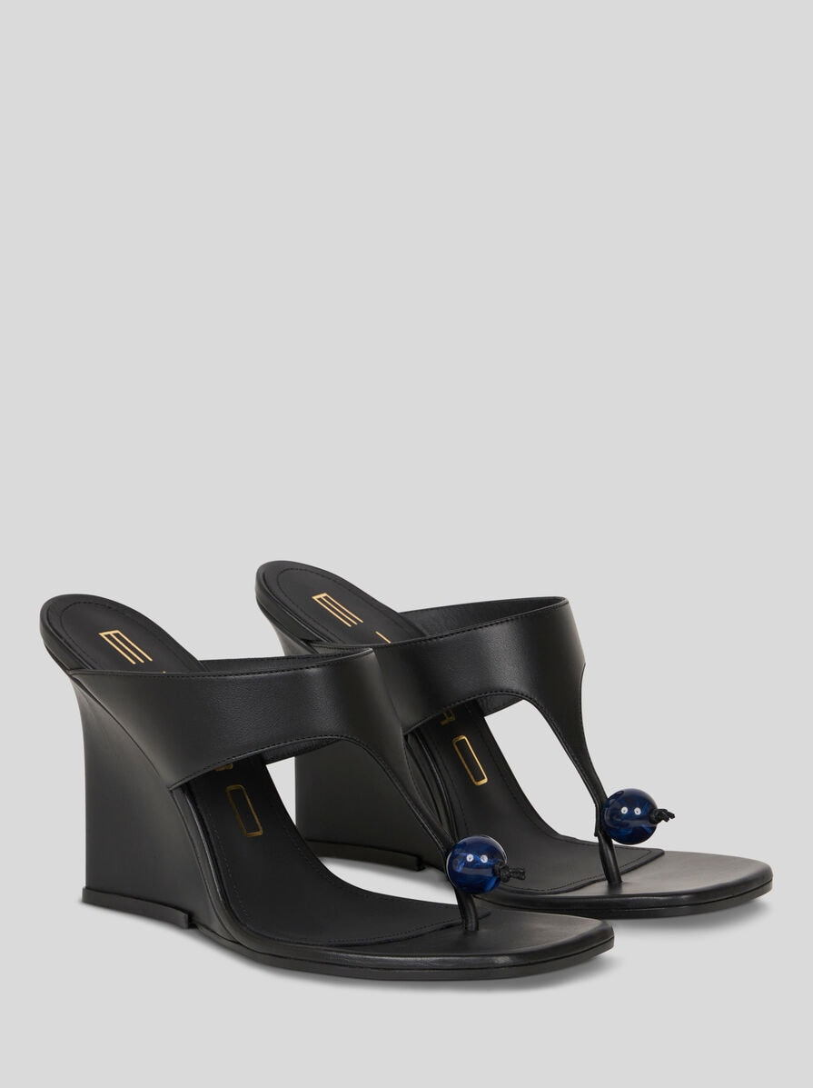 THONG SANDALS WITH WEDGE - 3