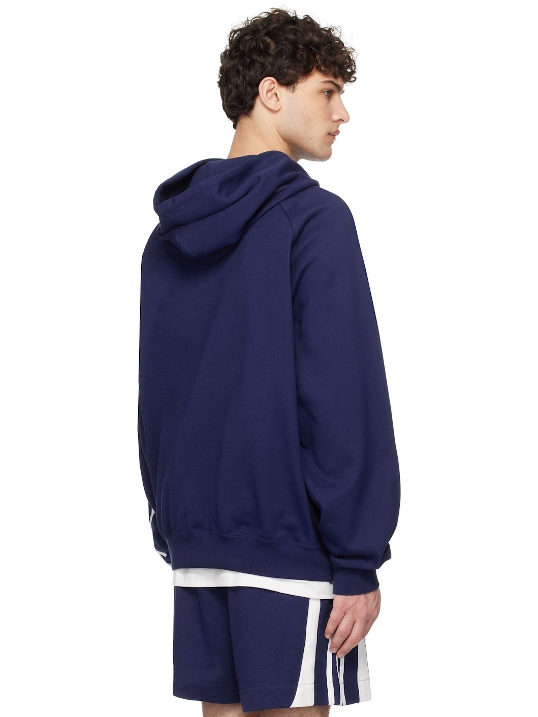 Blue Cut Line Hoodie - 3