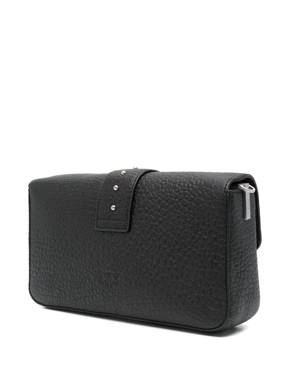 textured-leather shoulder bag - 3