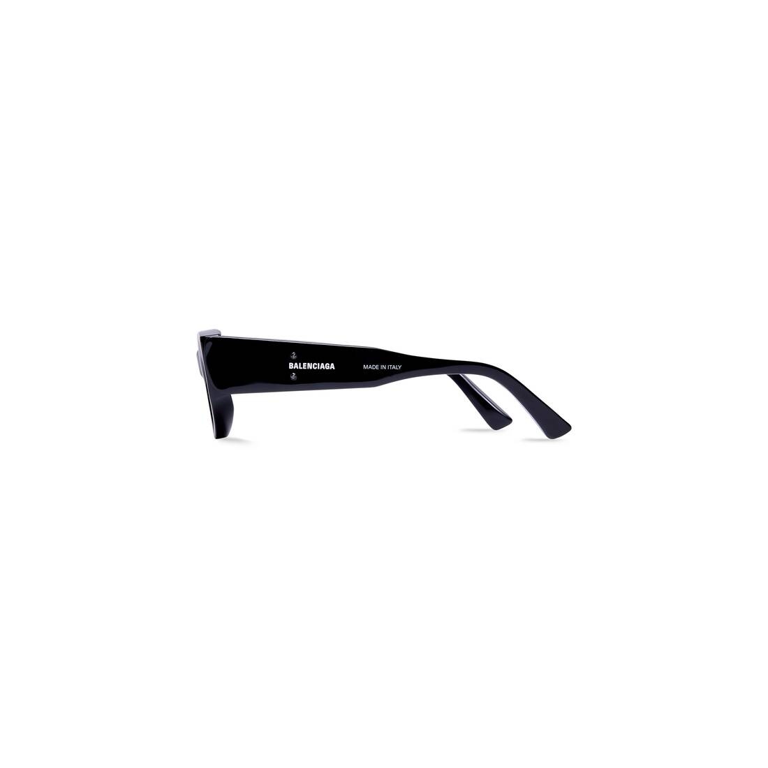 Women's Odeon Cat Sunglasses in Black - 3