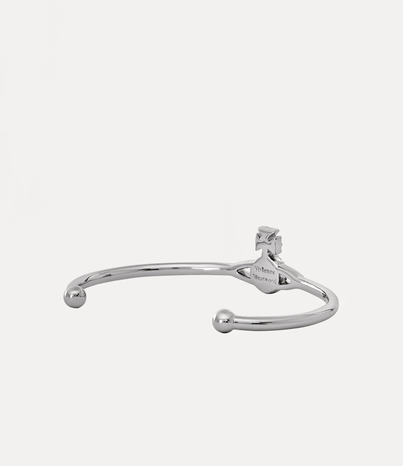 GRACE BAS RELIEF OPEN BANGLE 3