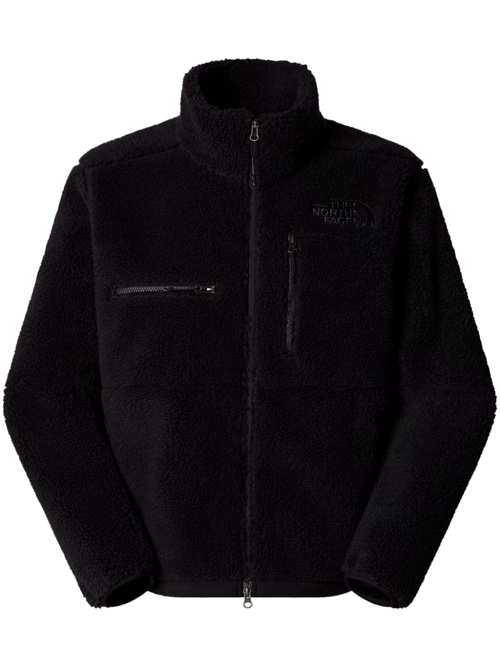 zip-up fleece jacket - 1