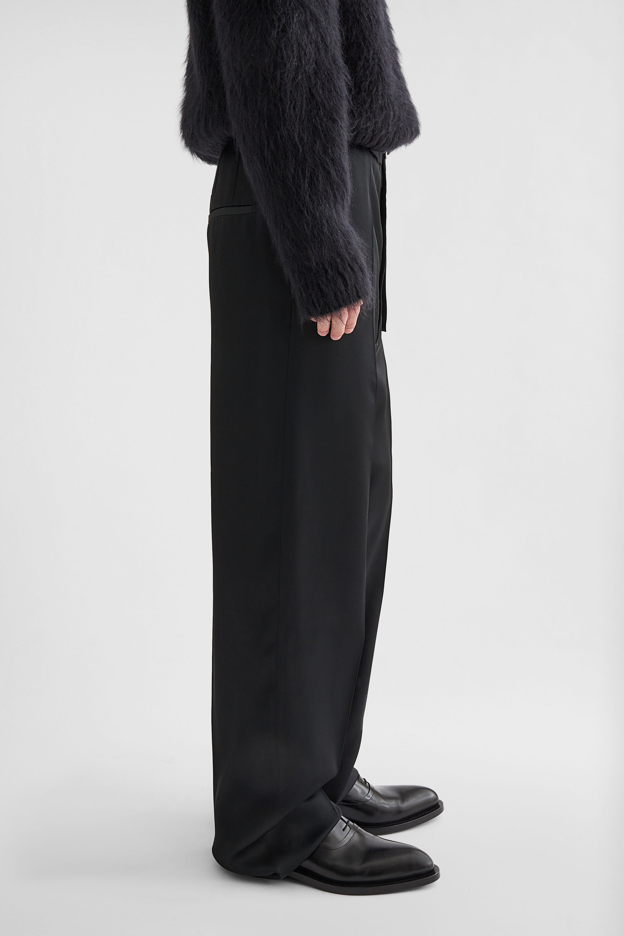 Fluid Viscose Trousers - 7