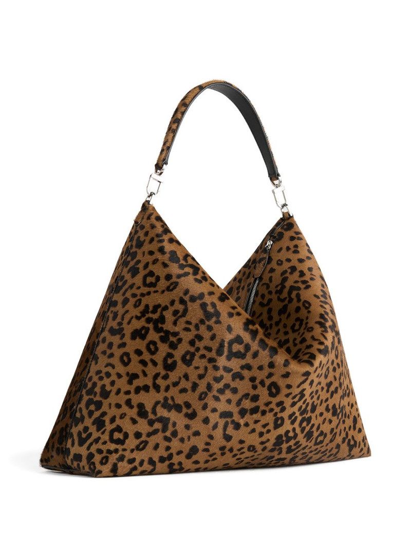 TOTEME pony hair bevel shoulder bag outlook