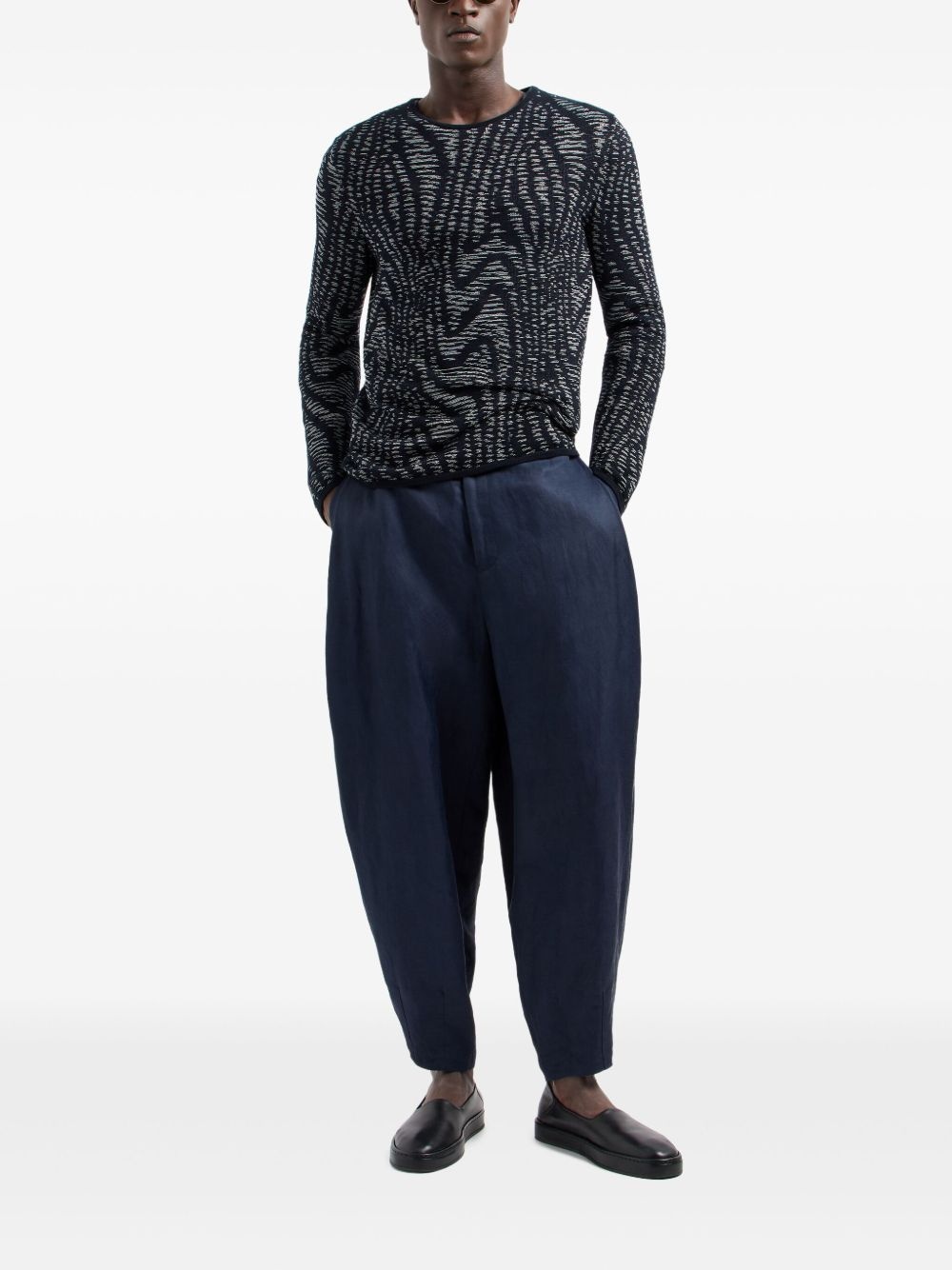 abstract pattern sweater - 2