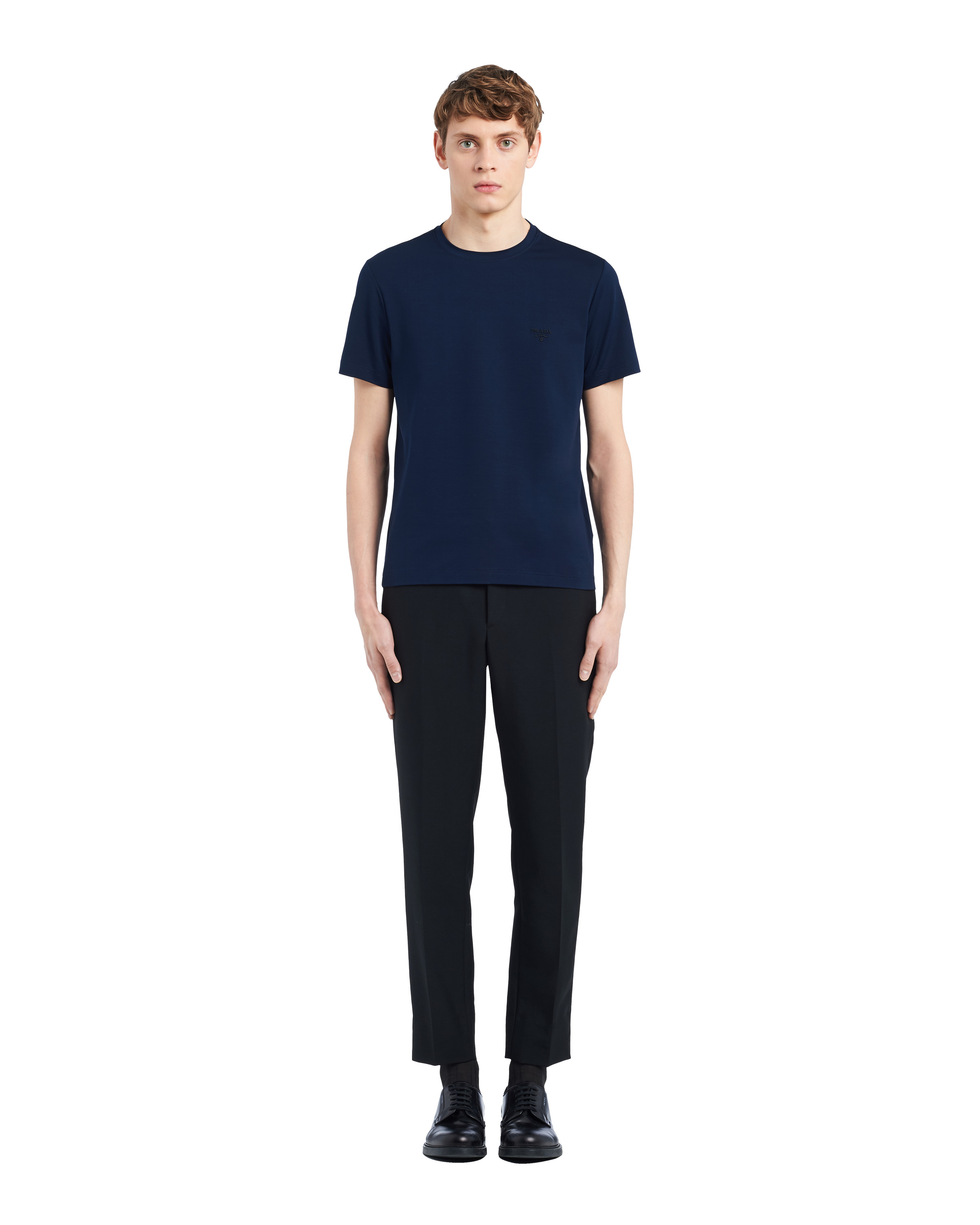 Stretch cotton T-shirt - 2