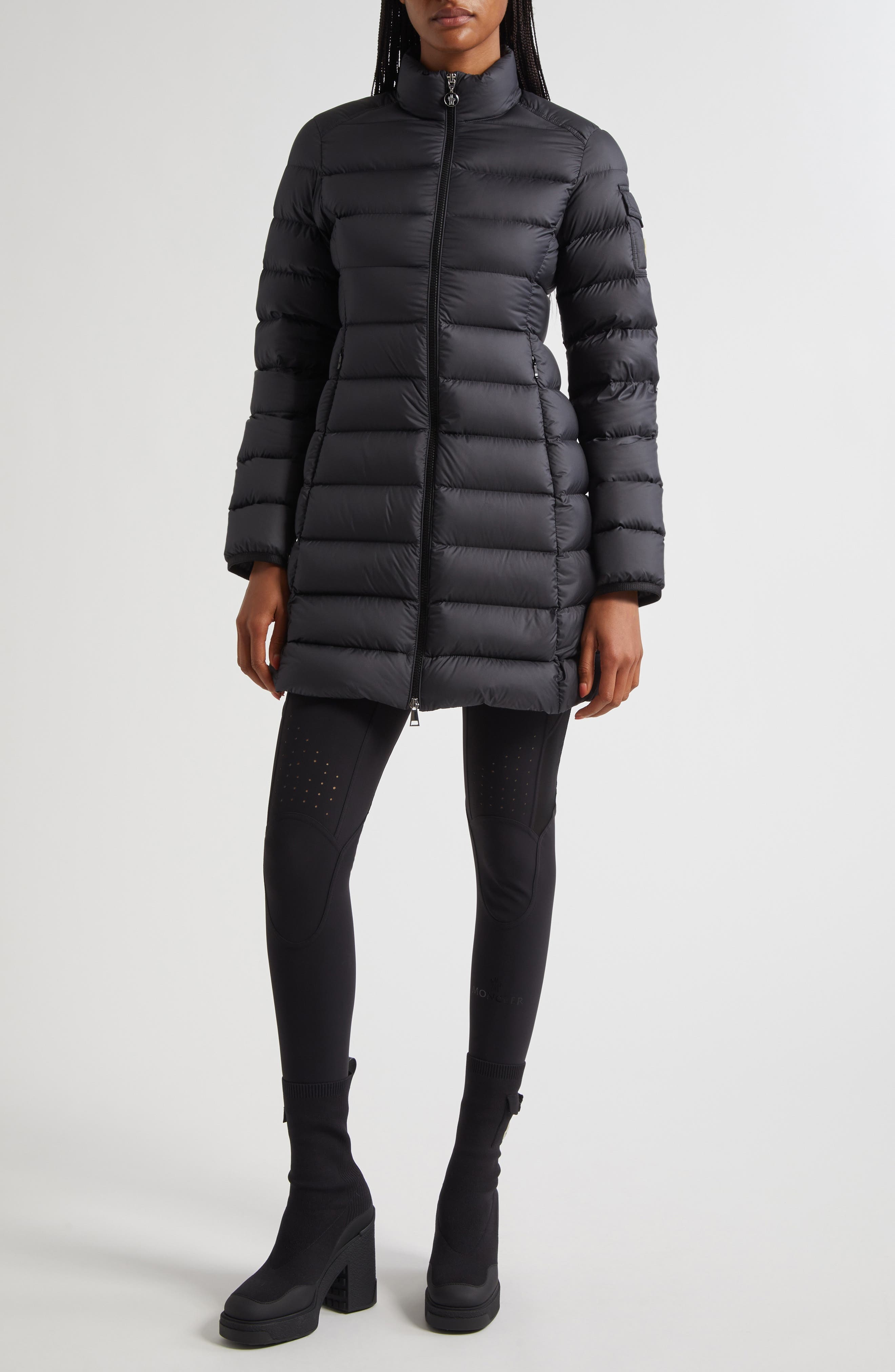 Moncler Igesse Down Puffer Coat in Black at Nordstrom - 2