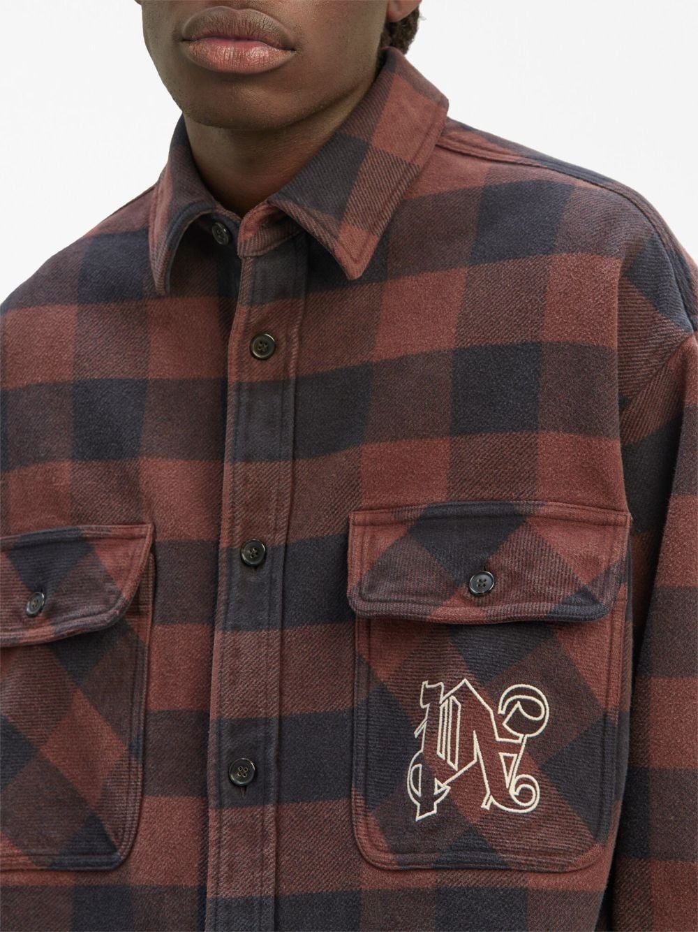 Palm Angels Shirts Brown - 4