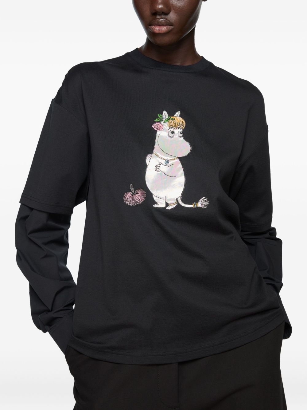 graphic-print sweatshirt - 5