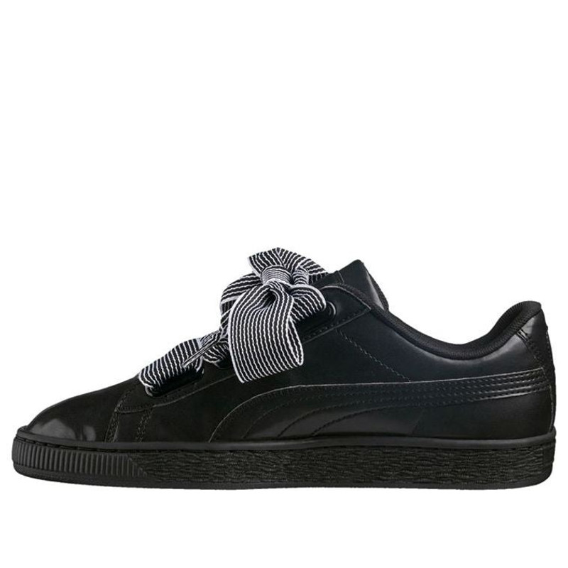 (WMNS) PUMA Enzobasket 심장 검정/금 365198-01 - 1