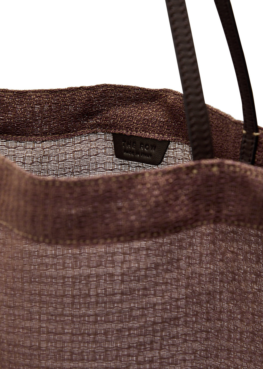 The Row Barn Semi-sheer Woven Tote - 4