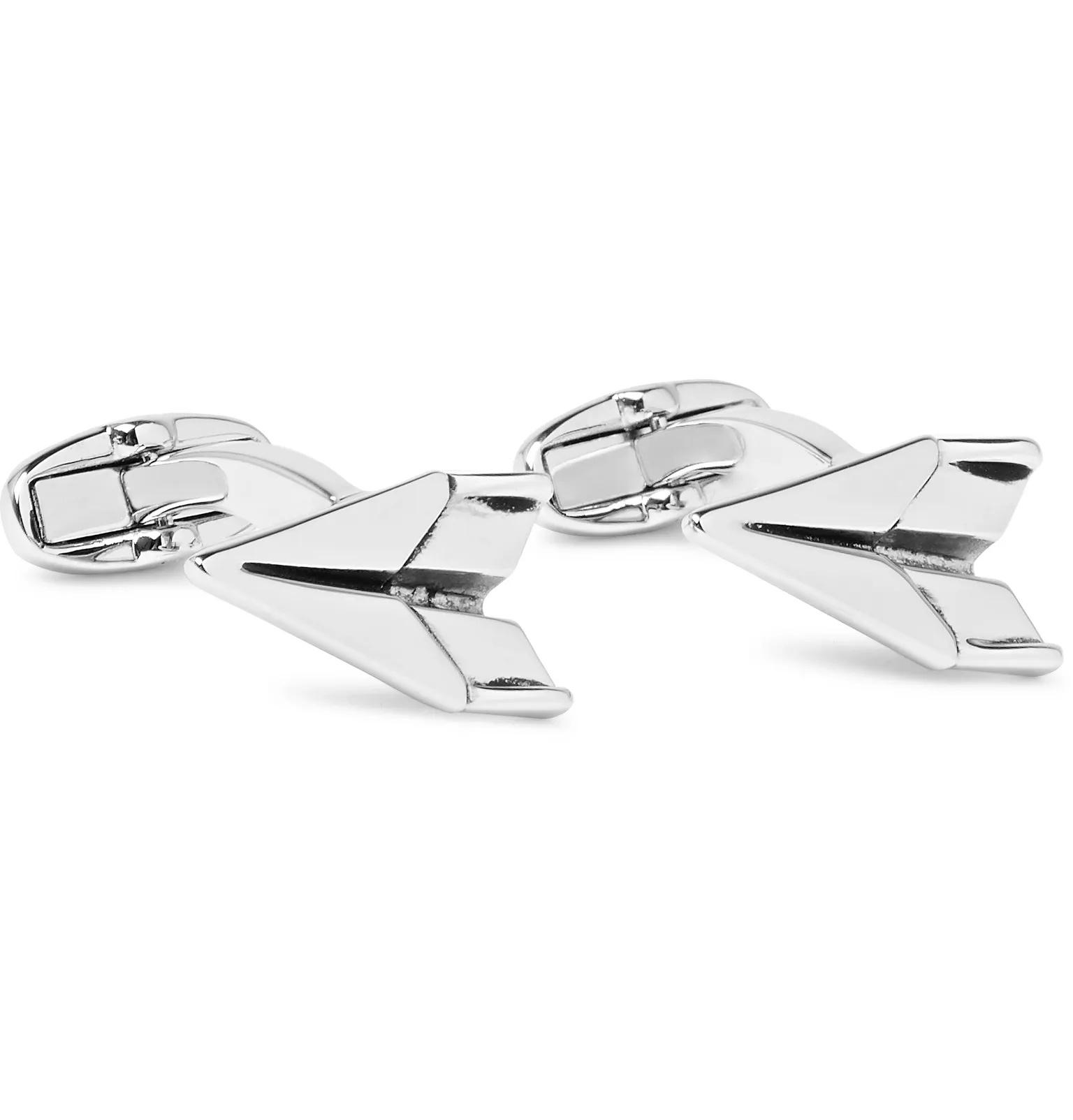 Silver-Tone Cufflinks - 1