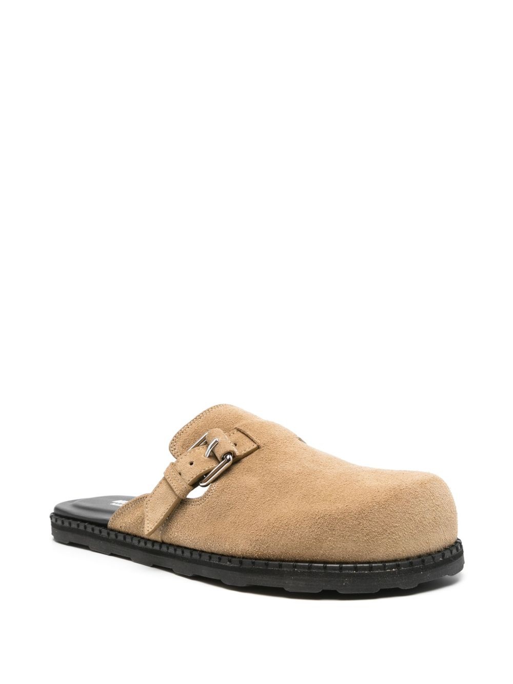 suede slides - 2