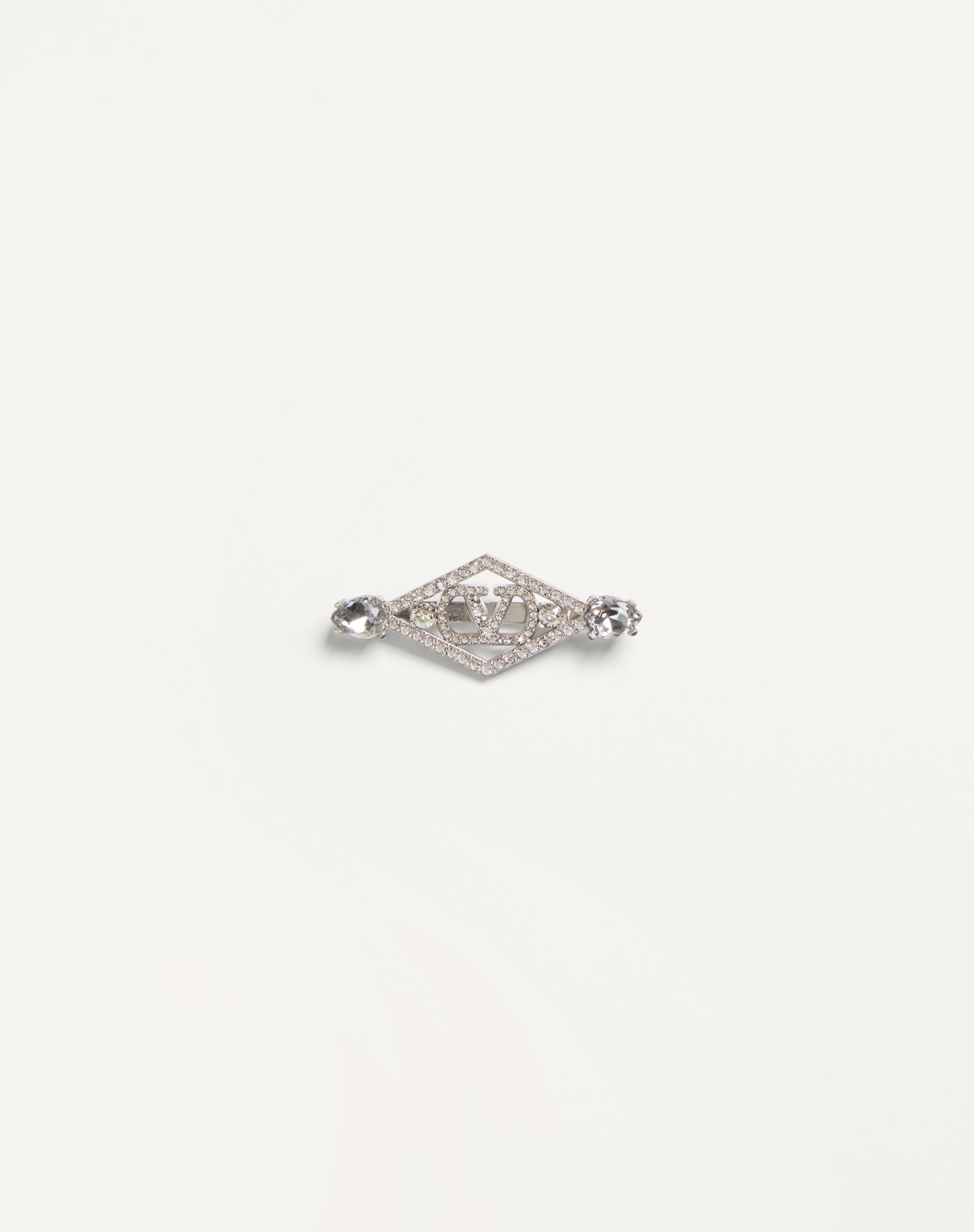 RÊVE RADIEUX HAIRCLIP IN METAL AND SWAROVSKI® CRYSTALS - 1