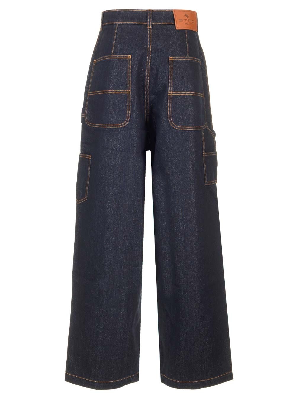 Workwear-Style Jeans Blue - 2