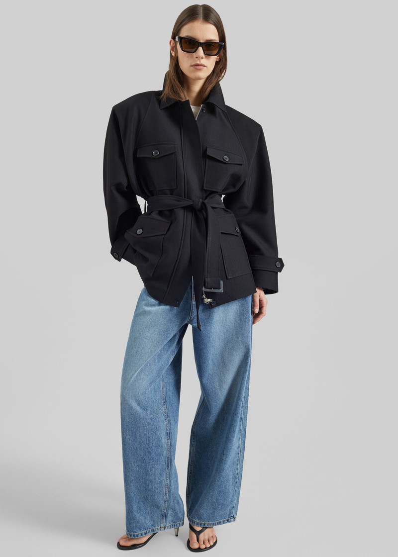 Trevose Padded Utility Jacket - Black 5