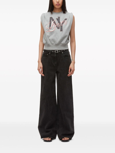 3.1 Phillip Lim NY Lover jersey tank top outlook